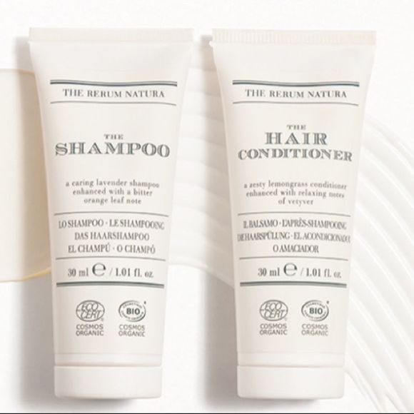 🦋Pick 6/$25 RERUM NATURA
The Shampoo & The Hair Conditioner Travel Set New - Picture 1 of 2